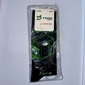 NWT TODO Socks Code Mode. XL.